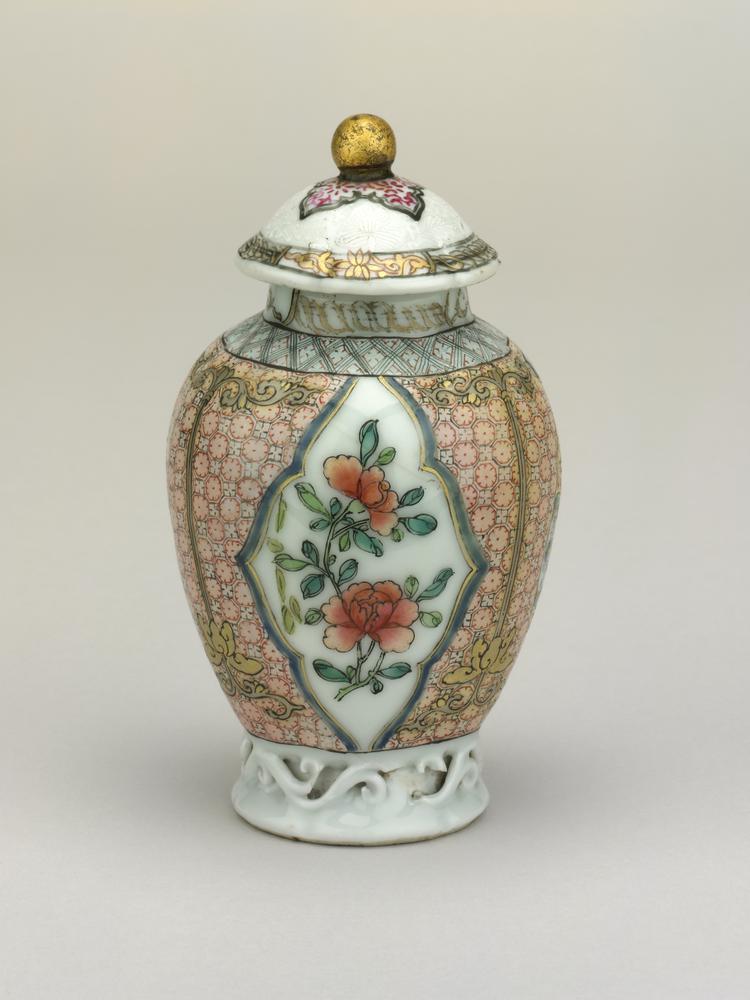 图片[1]-tea-caddy; lid BM-Franks.887-China Archive